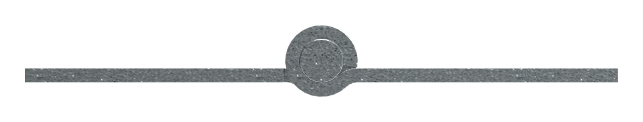 Scharnier 102x102x2,5mm mit herausnehmbaren Zapfen