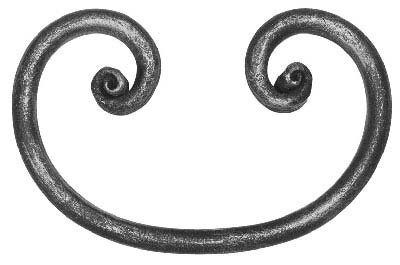 C-Schnecke 12mm, 60x110mm