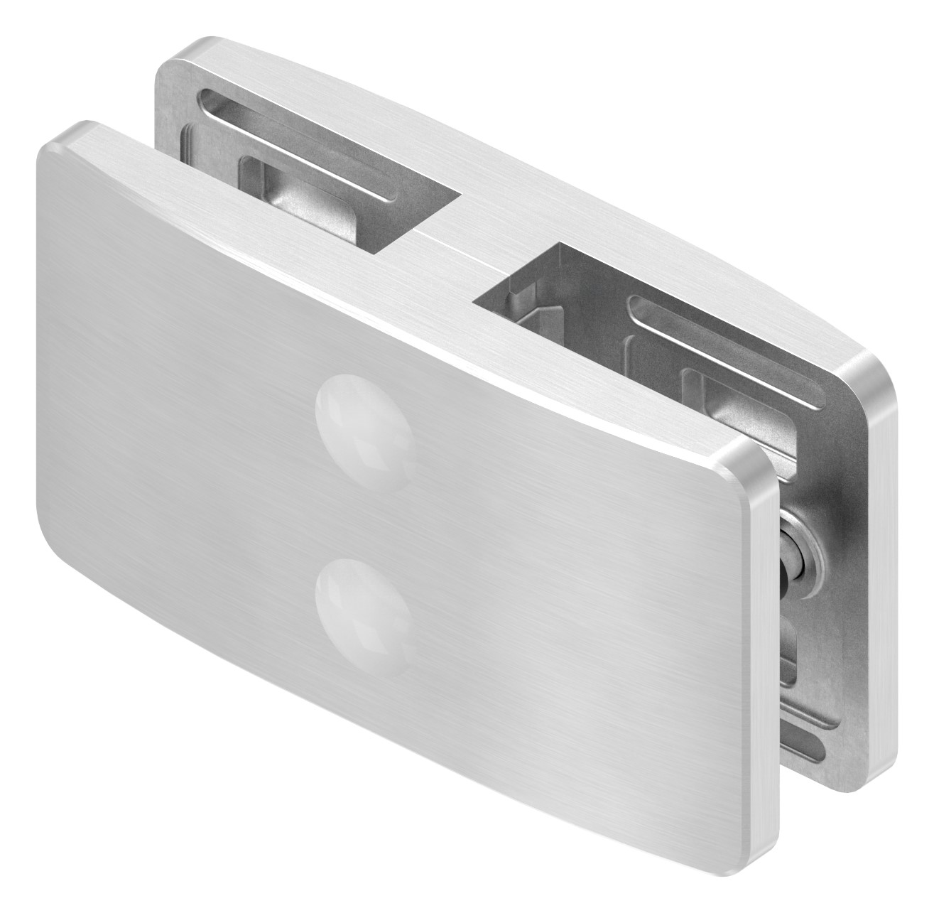 Sichtschutz Mittelglasklemme Mod. 26, V4A