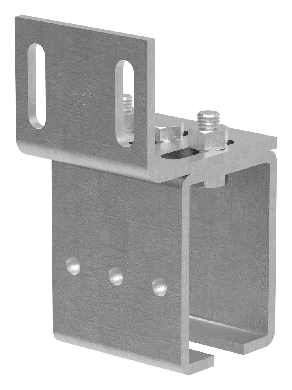 Wandhalterung für Hängetorlaufschienen