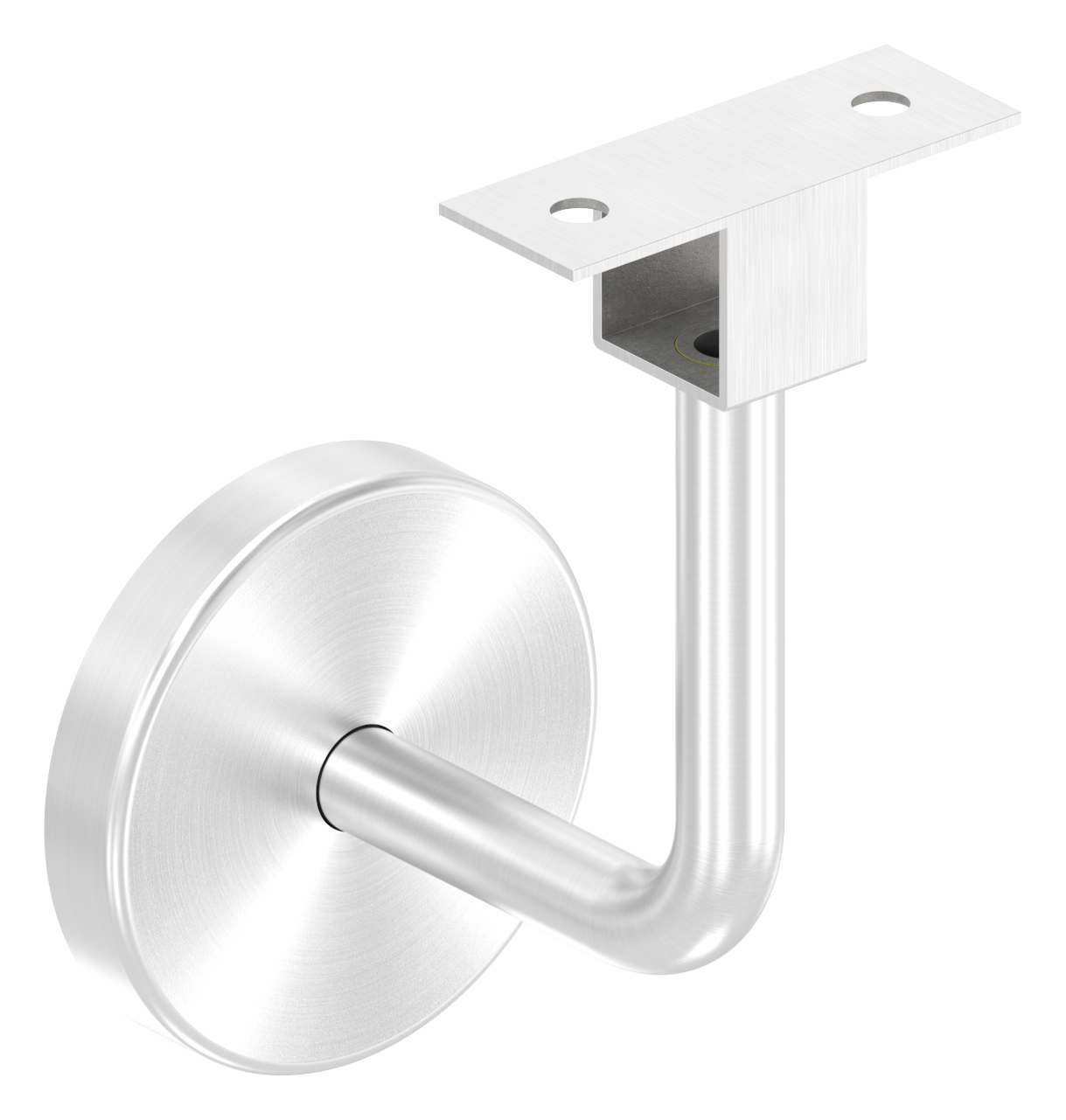 Handlaufhalter für LED Handlauf  (Ronde und Bügel verschweißt), V4A