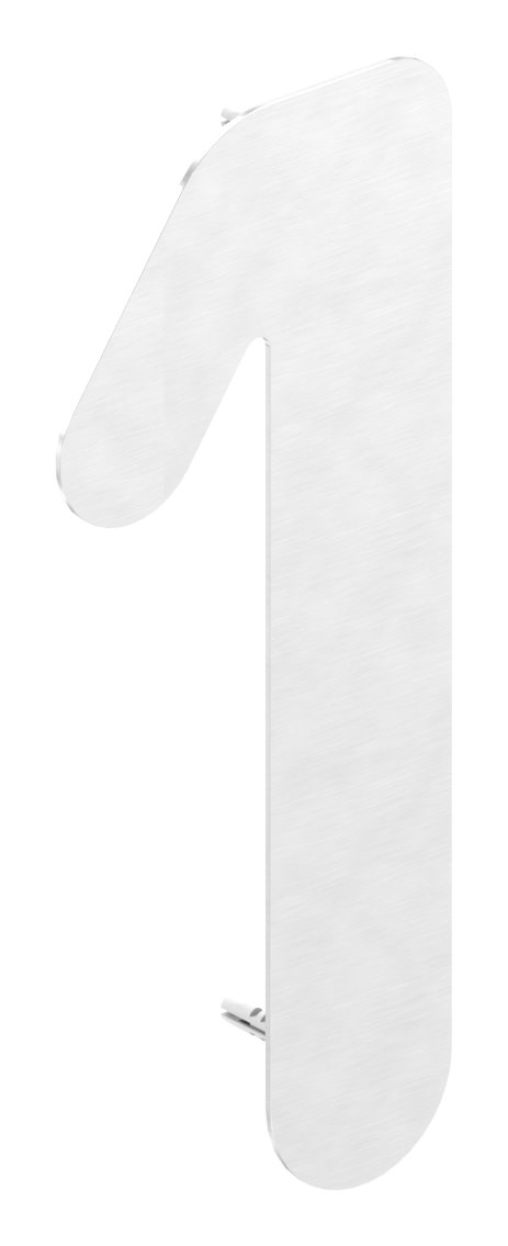 Hausnummer 1 - "groß", V2A