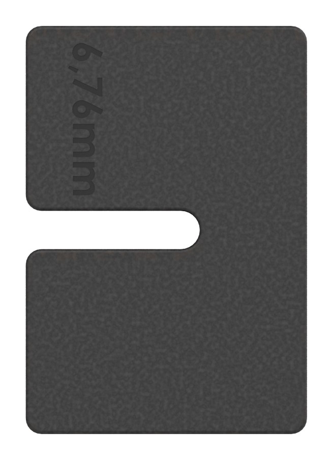 Gummi für Mod. 22, VSG-Glas 6,76mm