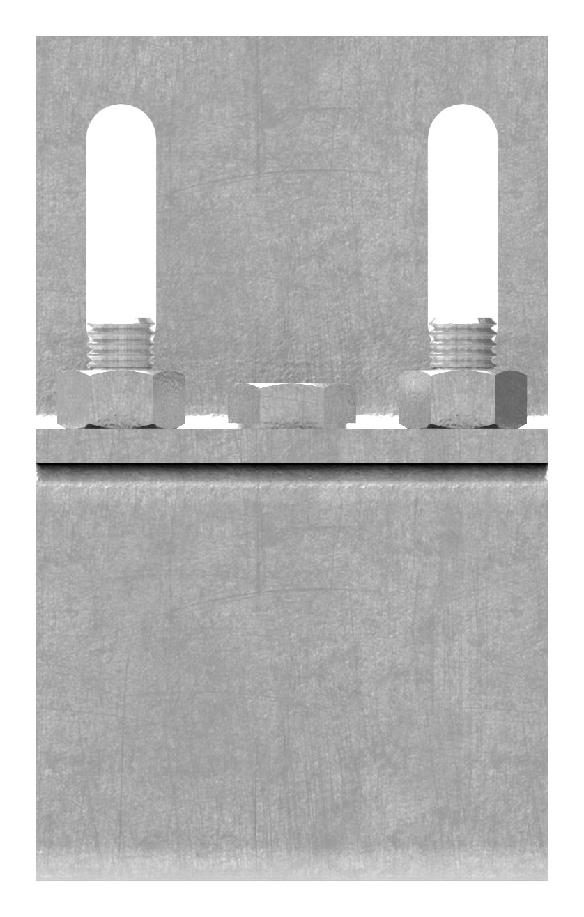 Wandhalterung für Hängetorlaufschienen
