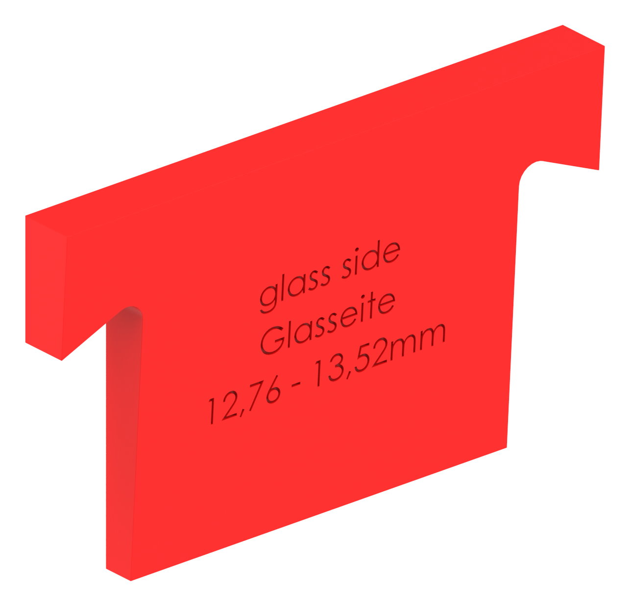 Keil (rot) für Montage-Set 80500-GU