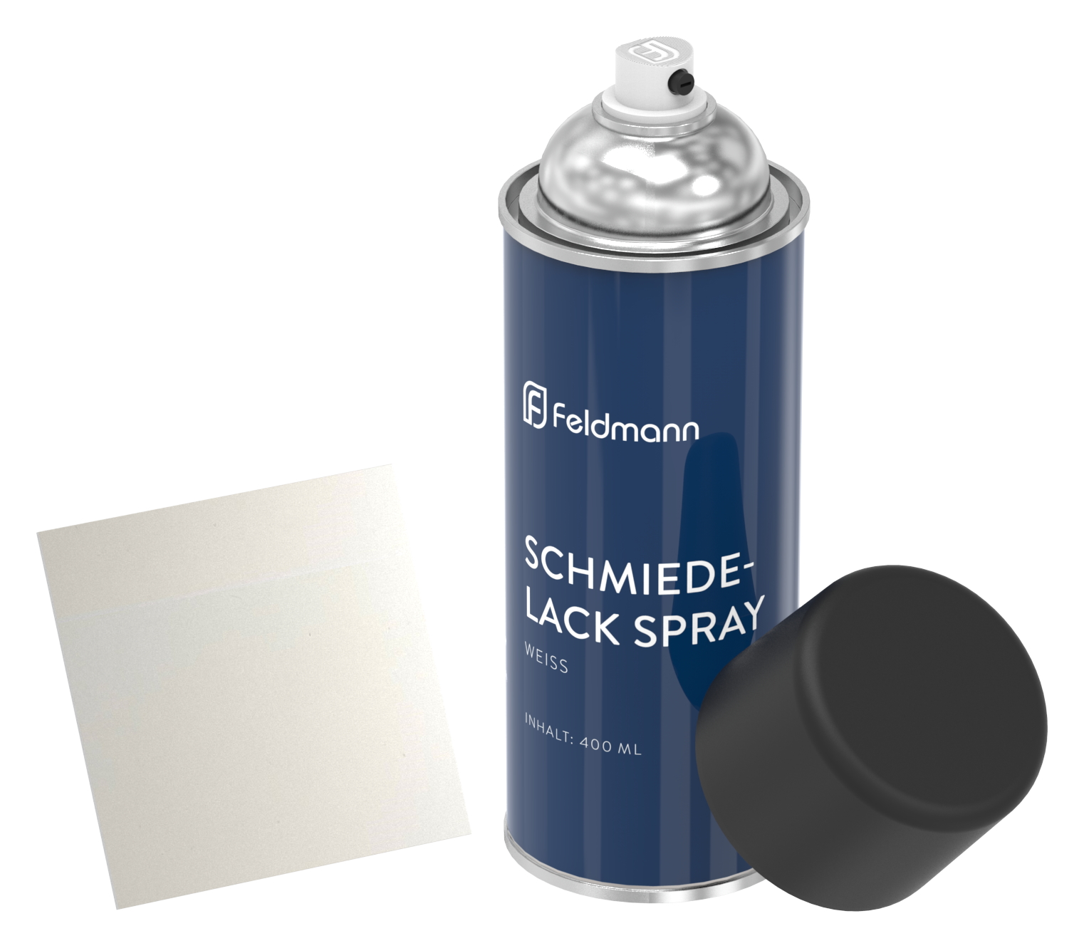 Schmiedelack-Spray 400mL: Weiß = RAL: 9016