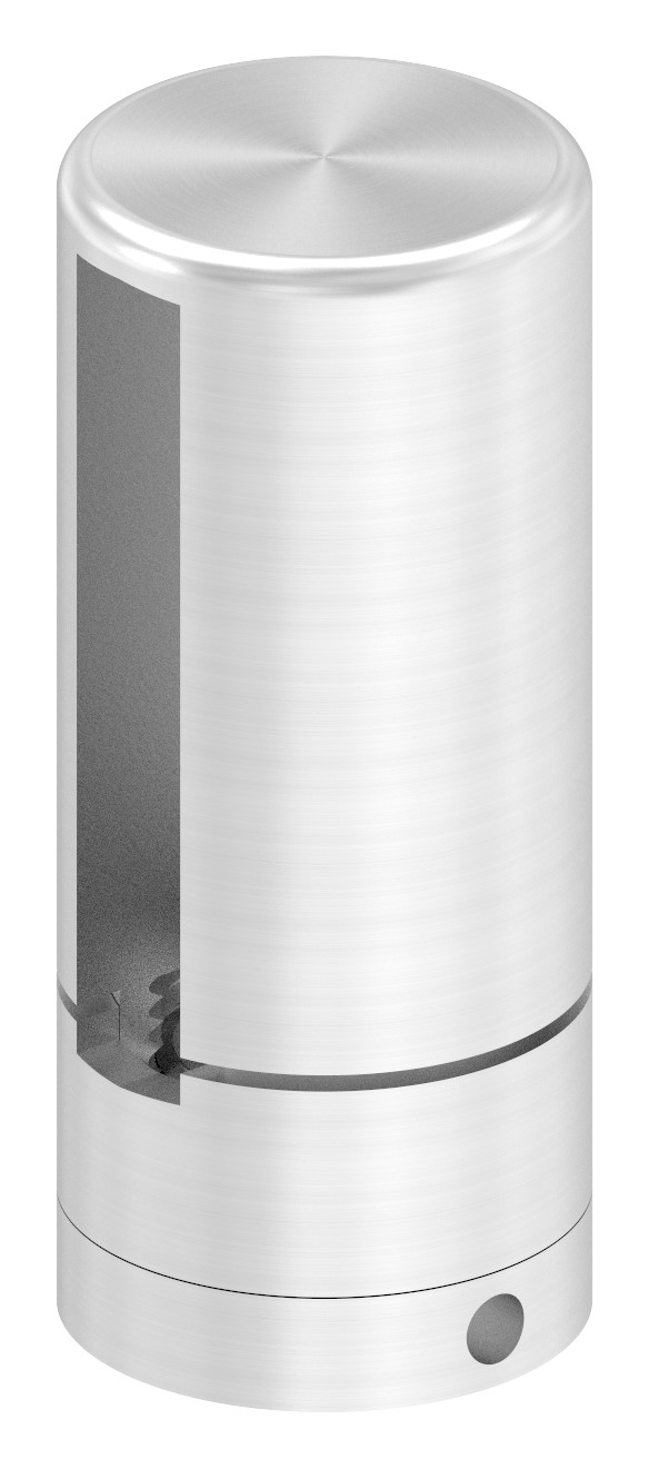 Brenk Grundhalter für Flachstäbe 50x8mm, V2A