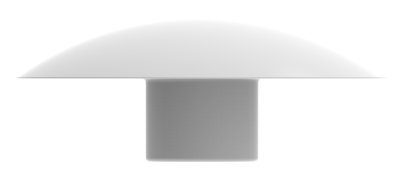 Plastikkappe für Innensechskantschraube M4, grau