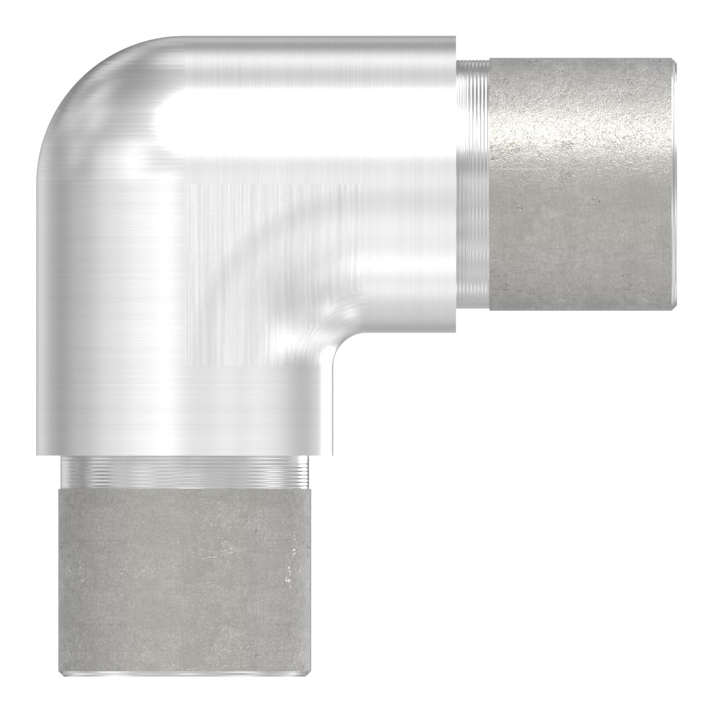 Rohrbogen 90° eng, für Rohr 26,9x2,0mm, V4A