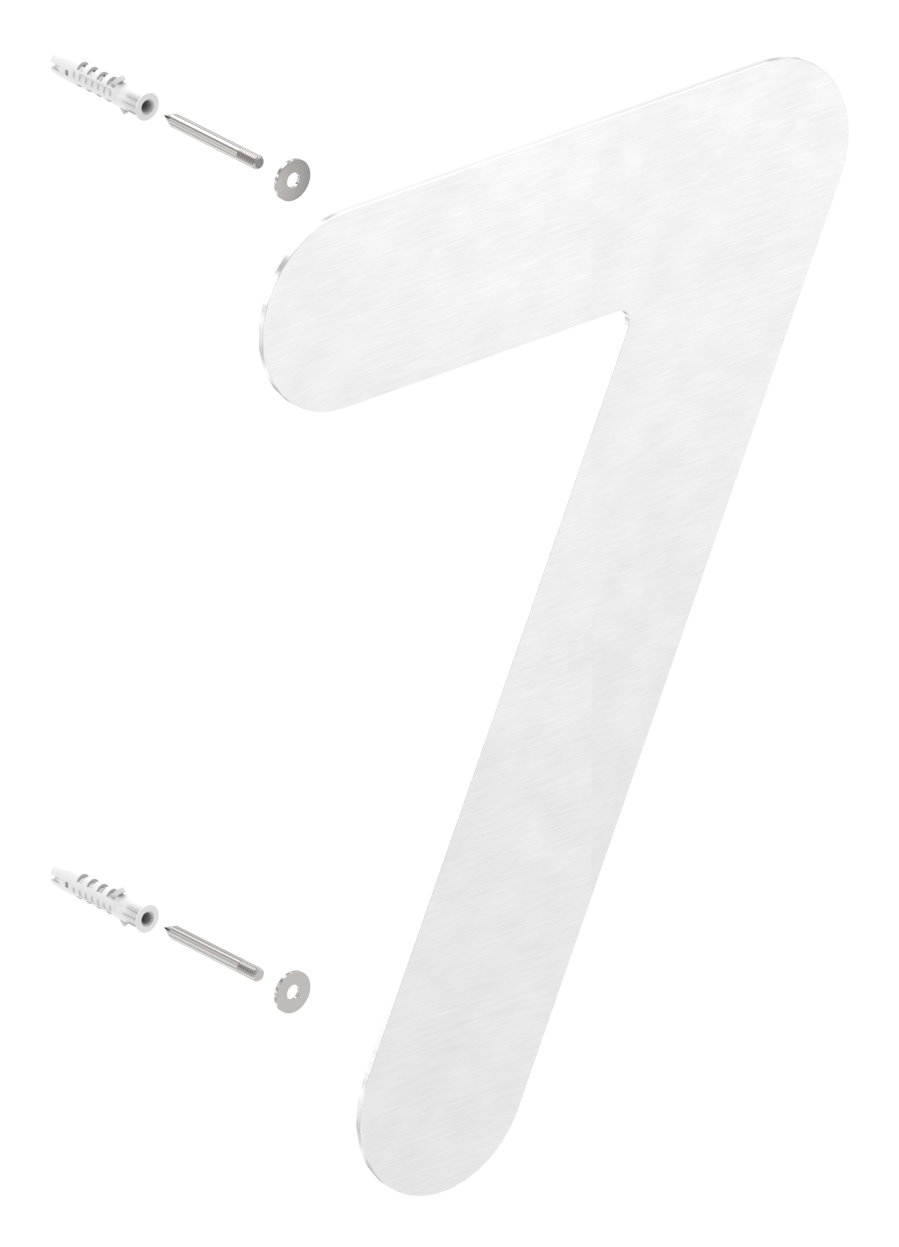 Hausnummer 7 - "groß", V2A