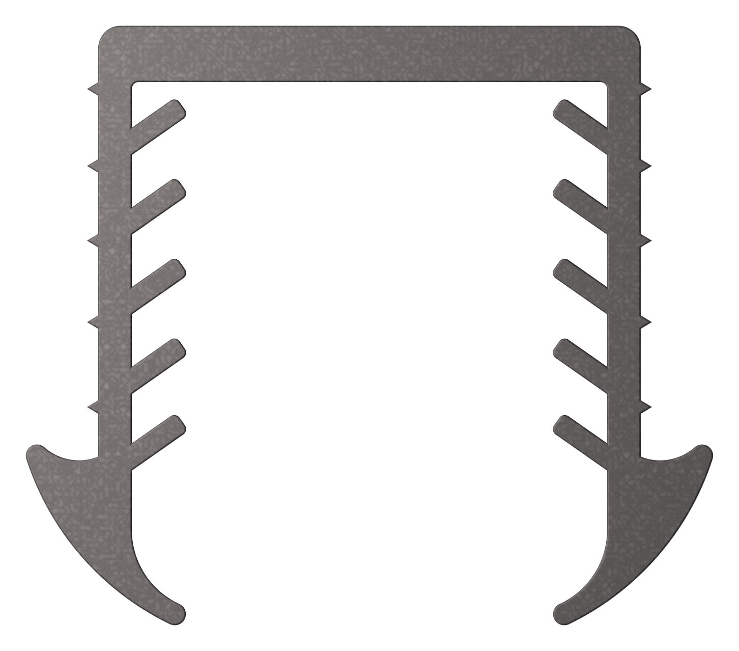Keildichtung Glas 16,76 – 17,52mm, für Nut 24x24mm, 25m, EPDM