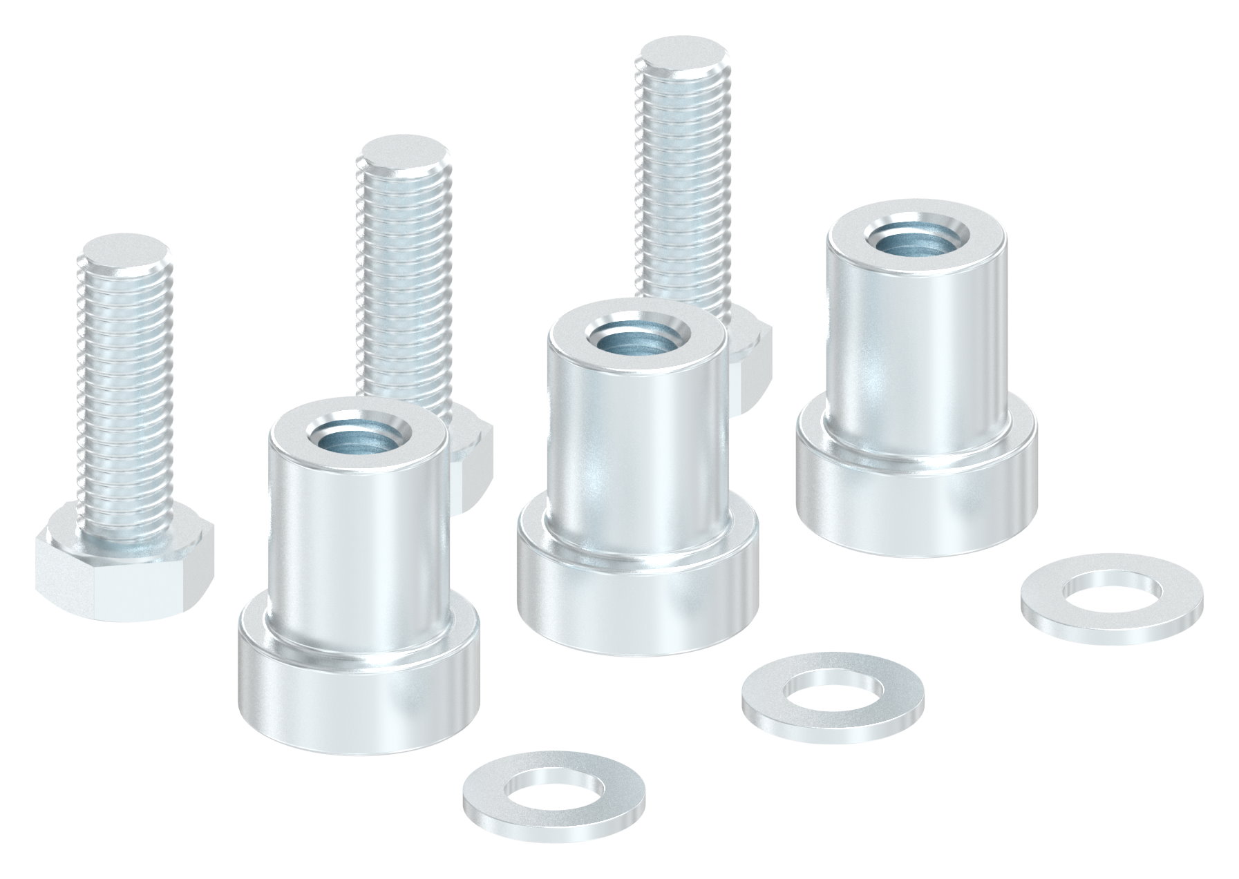 Zahnstange 30 x 12mm, Länge 1m, inkl. Befestigungsmaterial, verzinkt