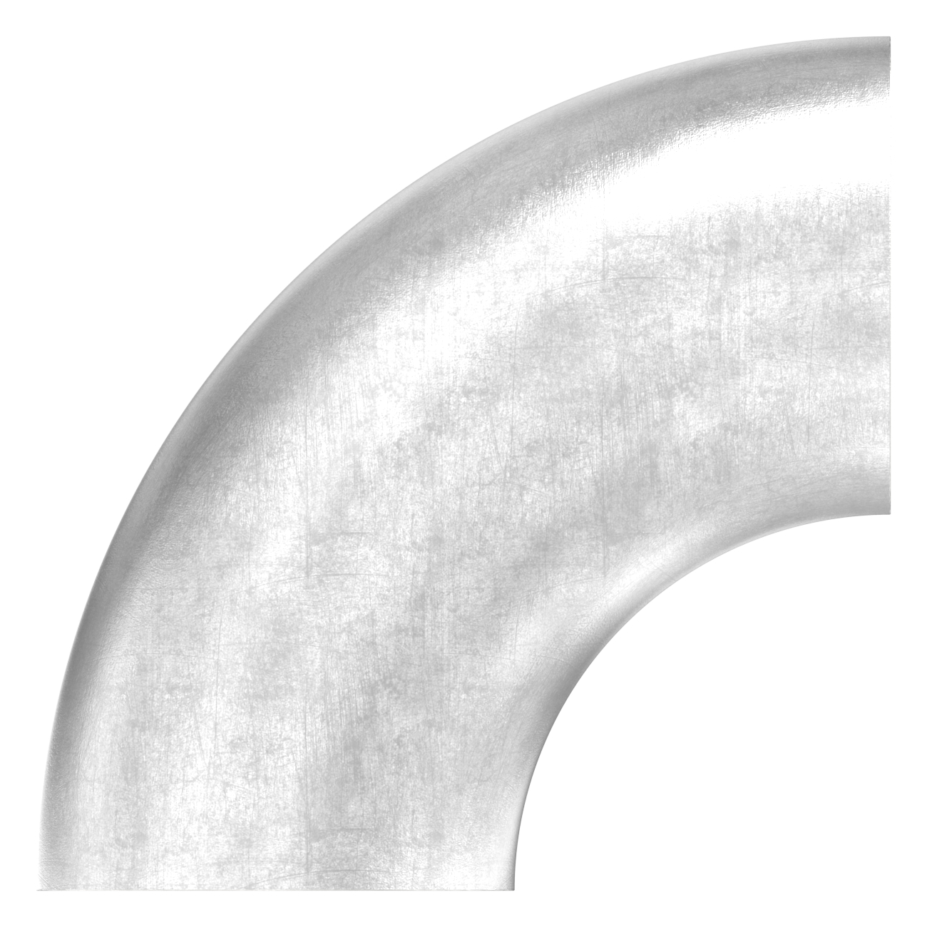 Schweißbogen 90°, 35,0 x 2,0mm, ungeschliffen, V2A