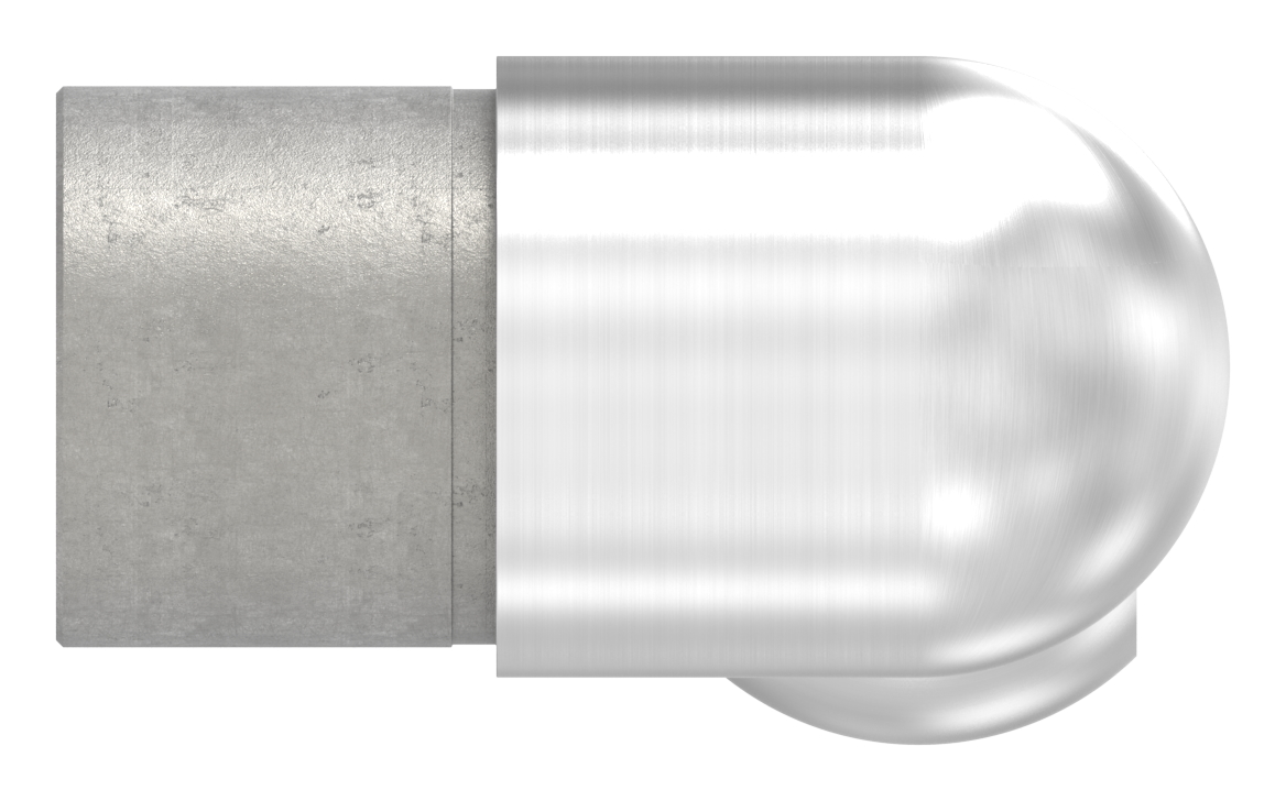 Gelenkstück links, für Rohr 42,4x2,0mm, V2A