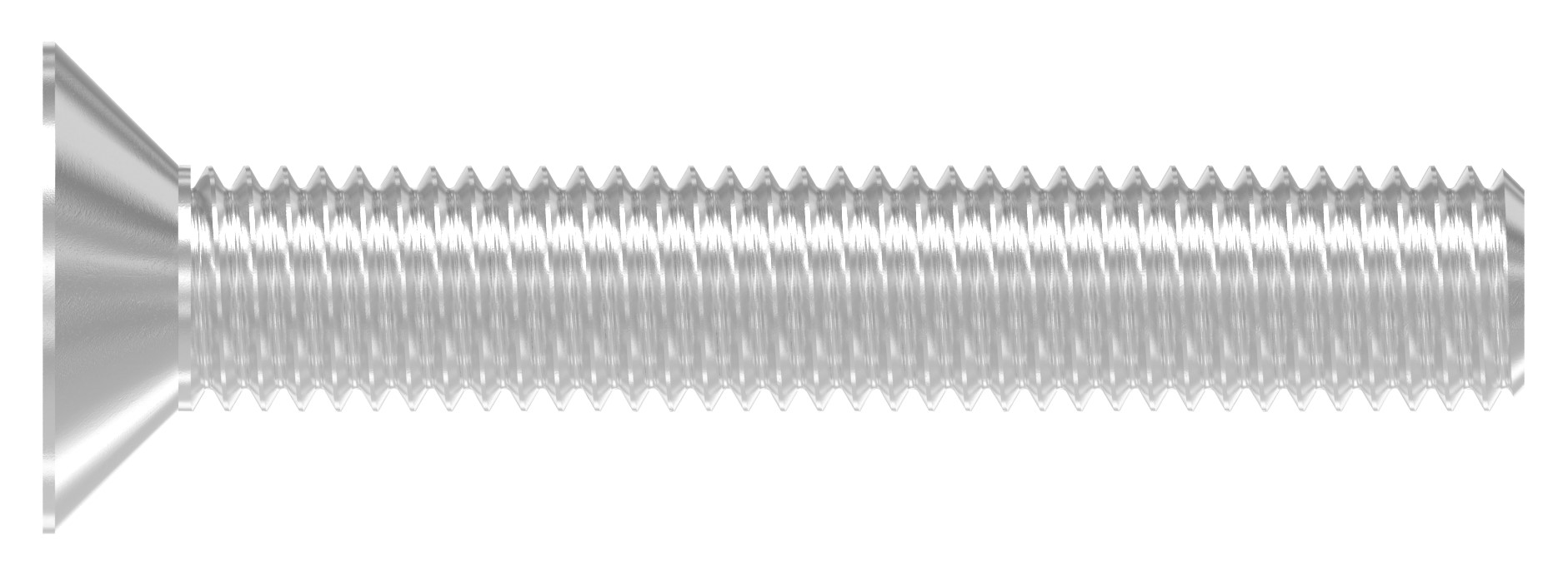 Senkkopfschraube M10x60, V2A, ISO 10642