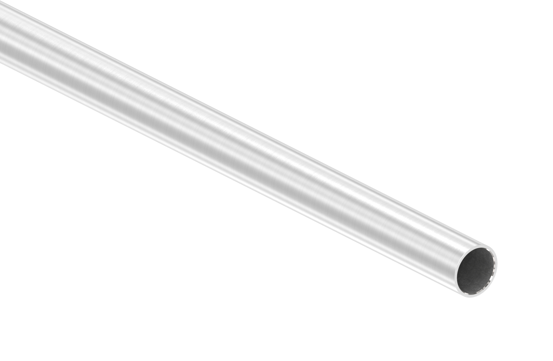 Edelstahlrohr, 26,9x2,0mm, L: 3000mm, V2A