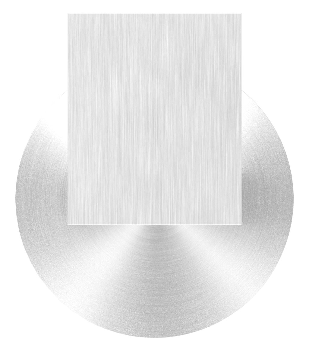 Sensa Design 1, für Rohr 42,4mm, für Montage an Glas, V2A