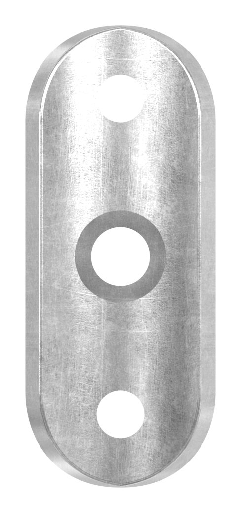 Handlaufanschlussplatte S235JR, Rohranschluss Ø 42,4 - 48,3mm Handlaufanschlussplatte S235JR, Rohranschluss Ø 42,4 - 48,3mm