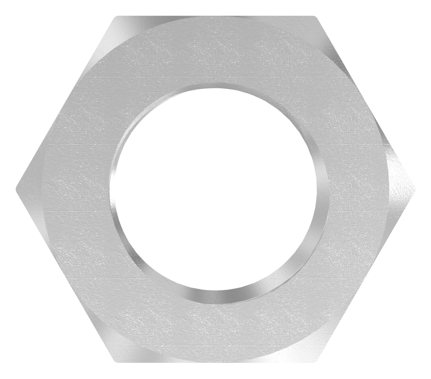 Sechskantmutter M20, flache Form, V2A