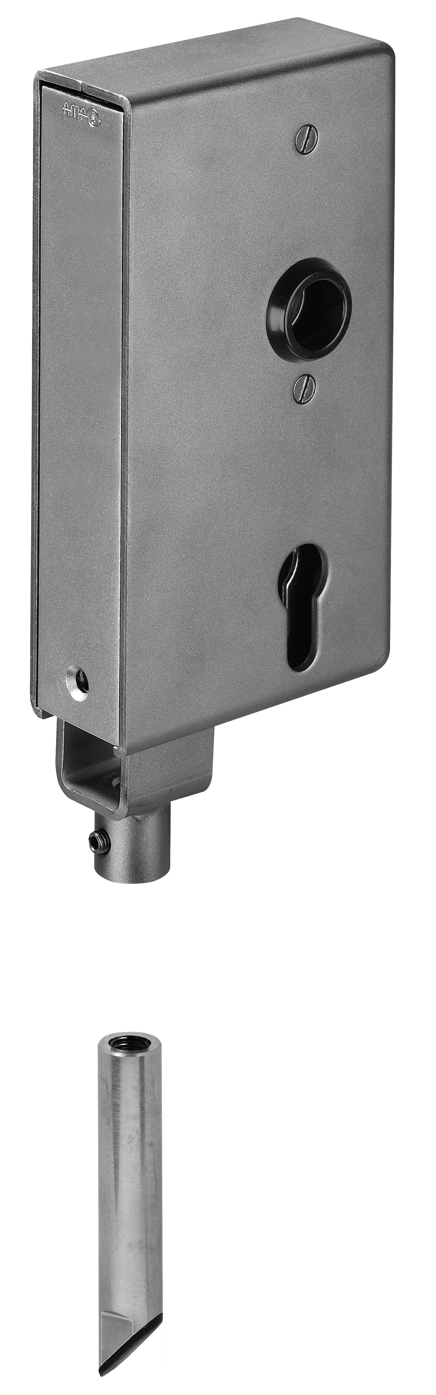 Schlosskasten 40x94x173mm für Verriegelung nach unten