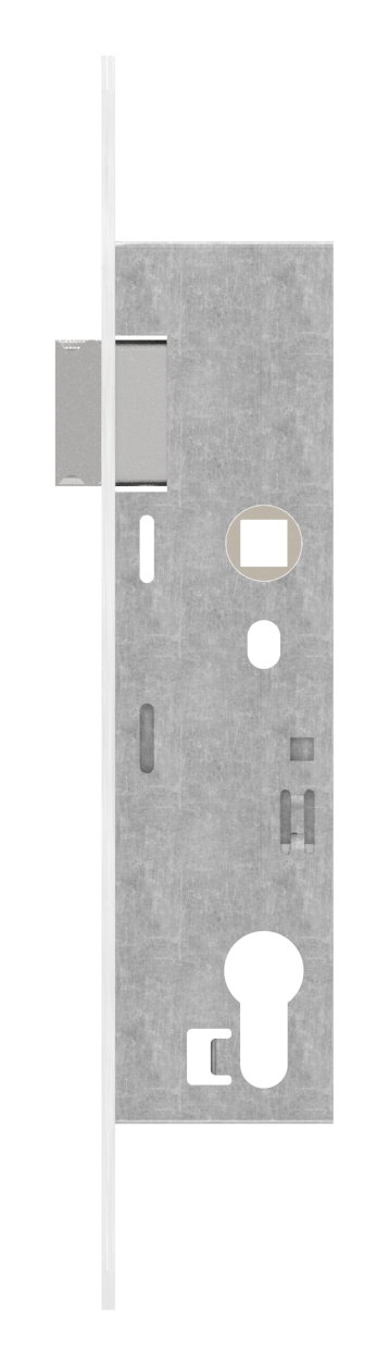 Rohrrahmenschloss verzinkt mit Langloch, Abstand 92 mm verzinkt, Dornmaß 35mm Rohrrahmenschloss verzinkt mit Langloch, Abstand 92 mm verzinkt, Dornmaß 35mm