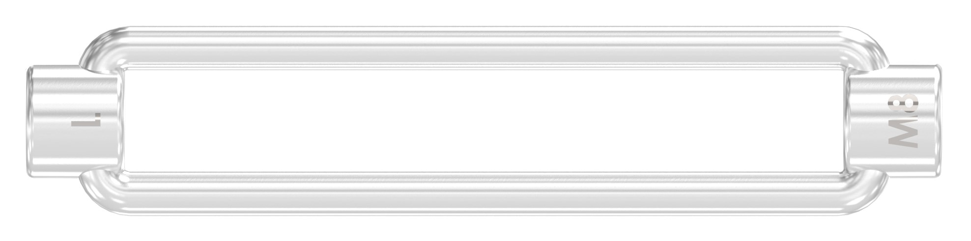 Spannschloss mit Gewinde M8, V4A