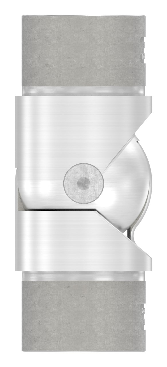 Gelenkstück hohl für Kabeldurchführung, für Rohr 42,4x2,0mm, V2A