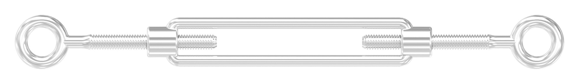 Spannschloss Öse / Öse mit Gewinde M6, V4A