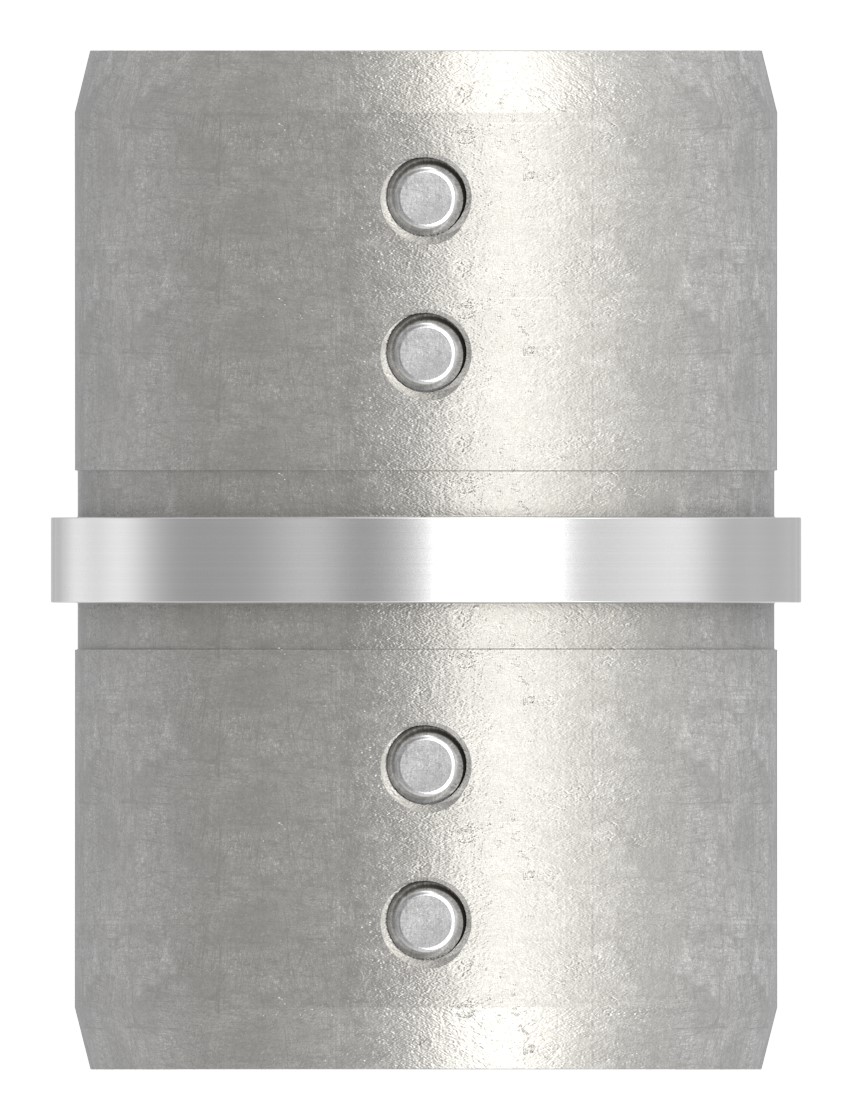 Rohrverbinder für Nutrohr 48,3mm, V2A Rohrverbinder für Nutrohr 48,3mm, V2A