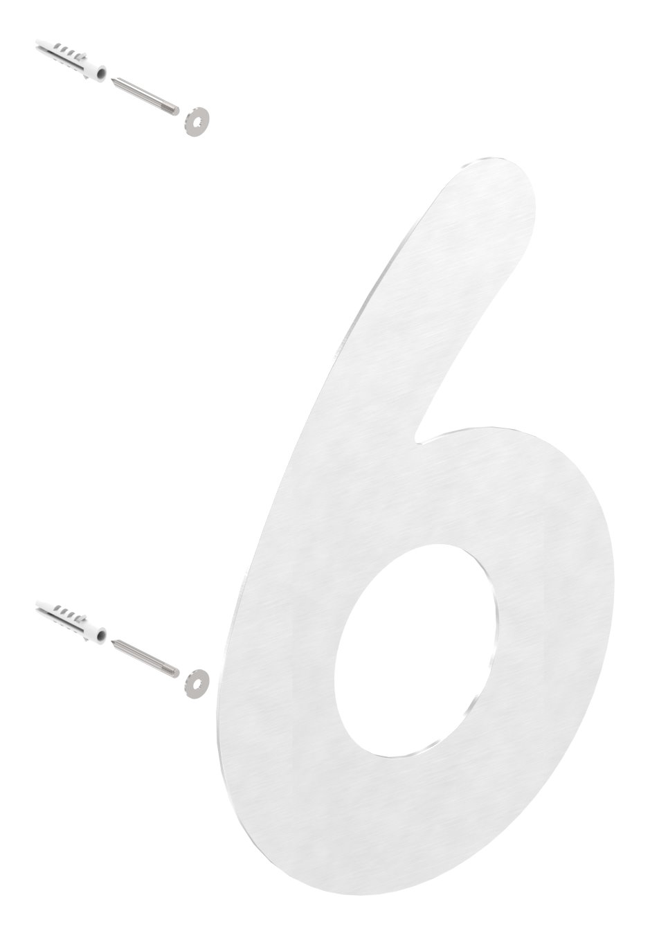 Hausnummer 6 - "groß", V2A