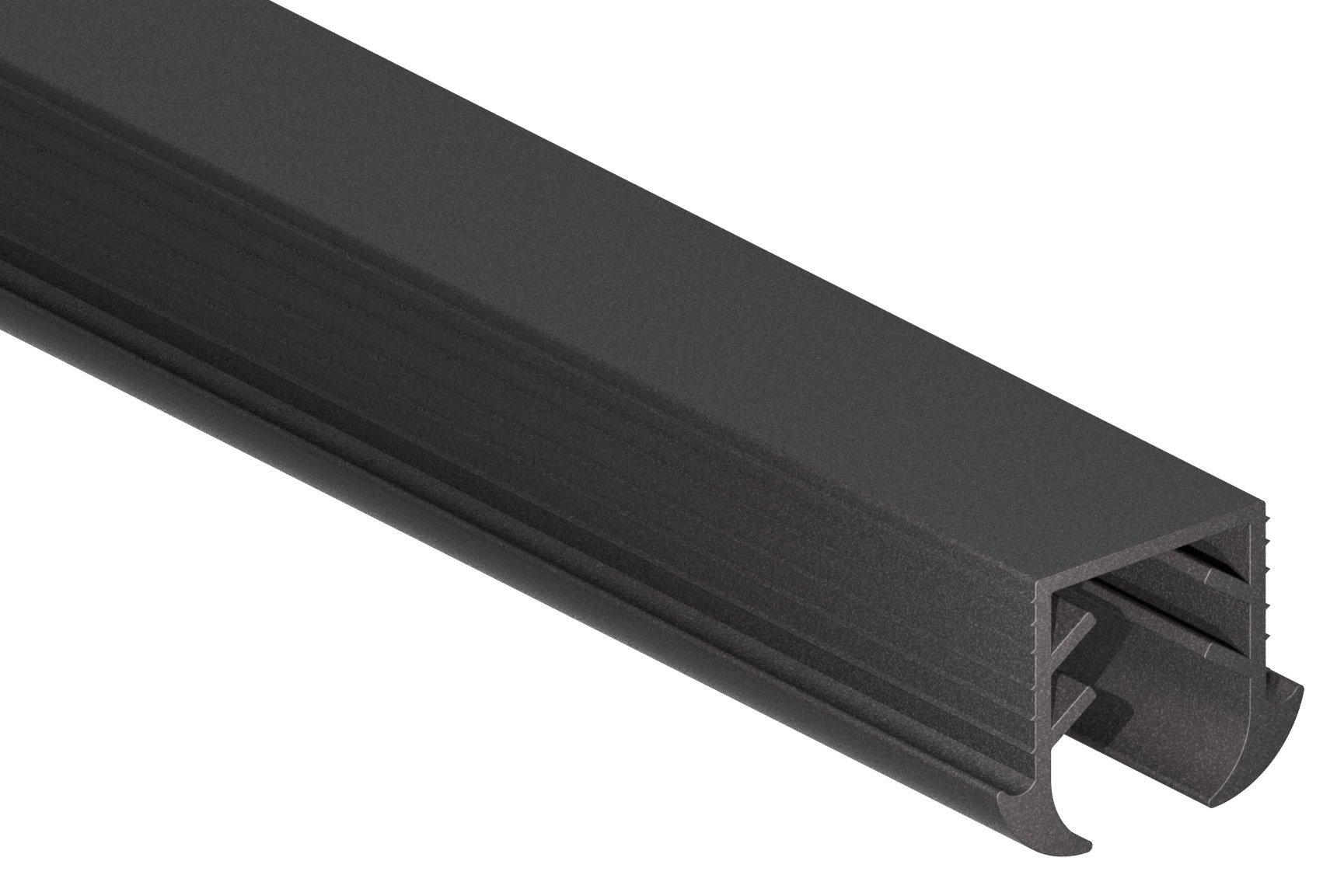 Keildichtung Glas 11,52 - 13,52mm, für Nut 24x24mm, 25m, EPDM