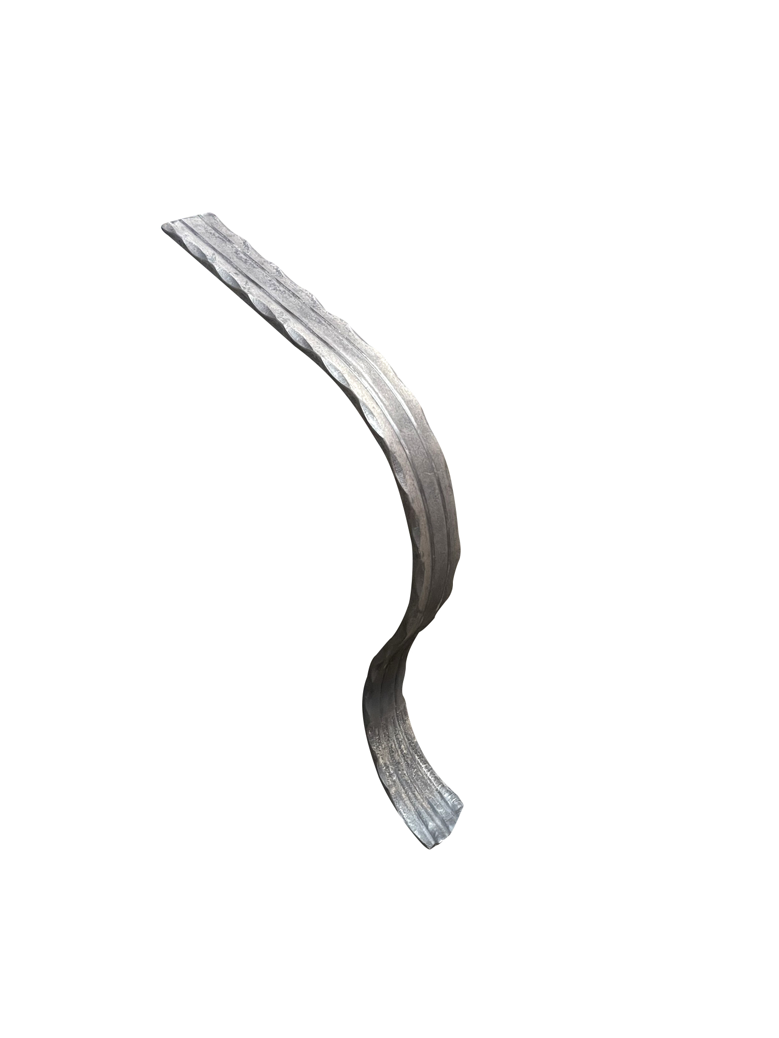 Handlaufanfänger S235JR, 50x10mm, geschwungen