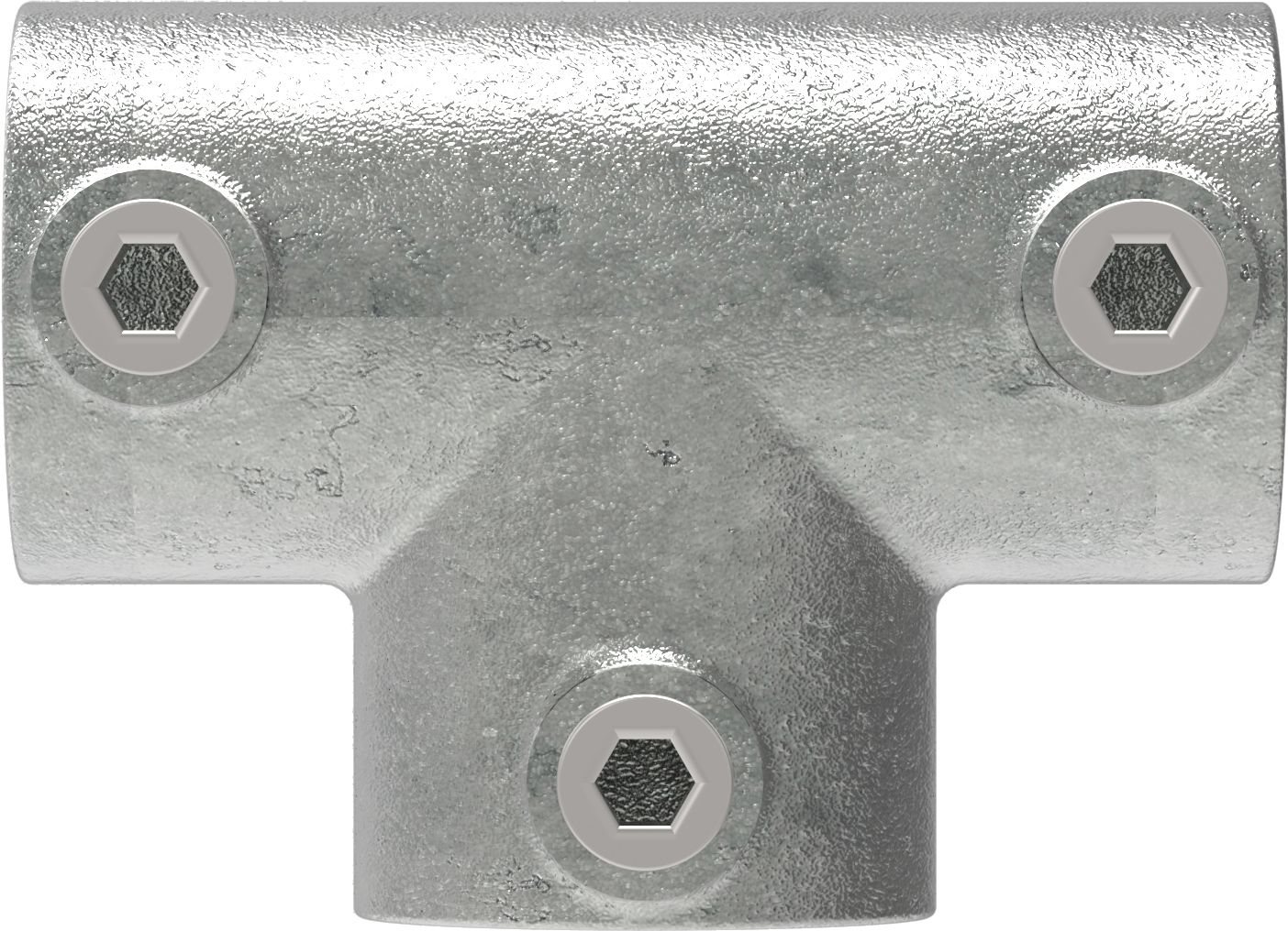 T-Stück lang, für Rohr Ø 42,4mm