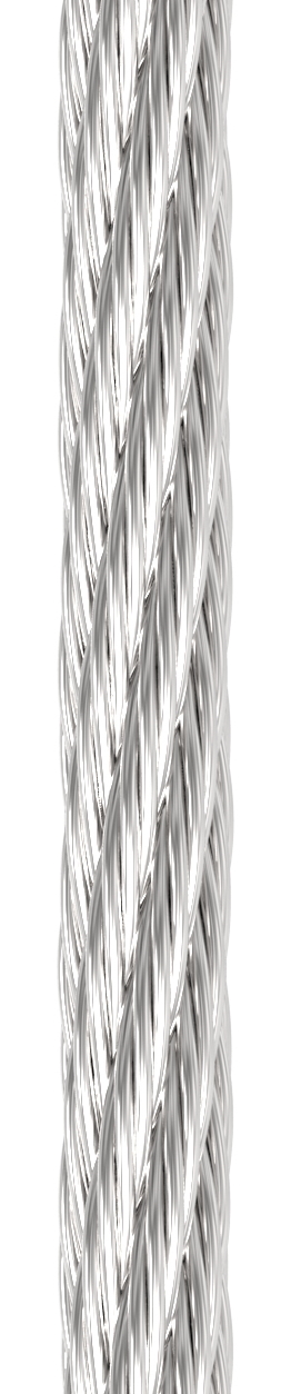 Edelstahlseil 7x7, Ø 3mm, V4A Edelstahlseil 7x7, Ø 3mm, V4A
