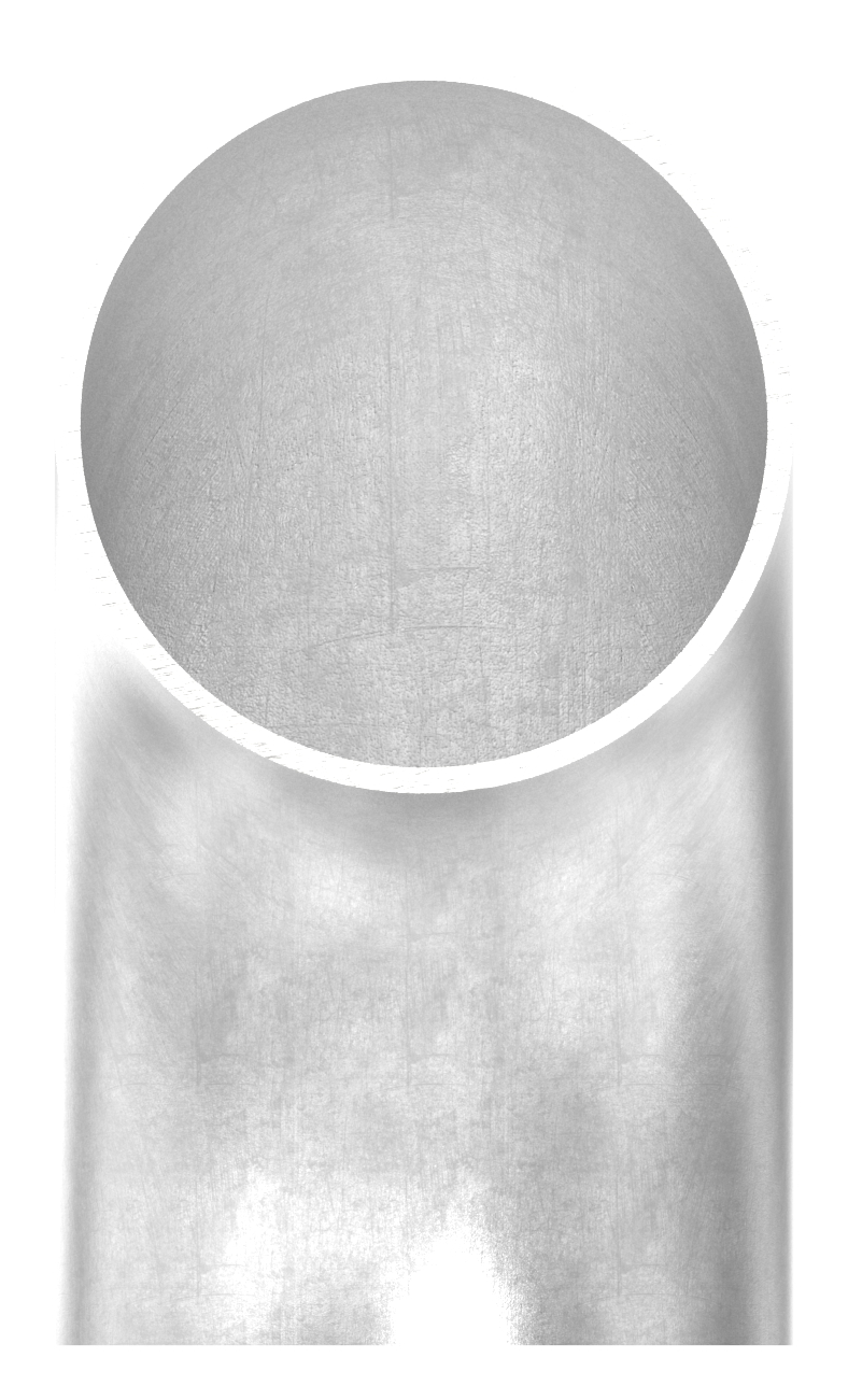 Schweißbogen 90°, 76,1 x 2,0mm, ungeschliffen, V2A