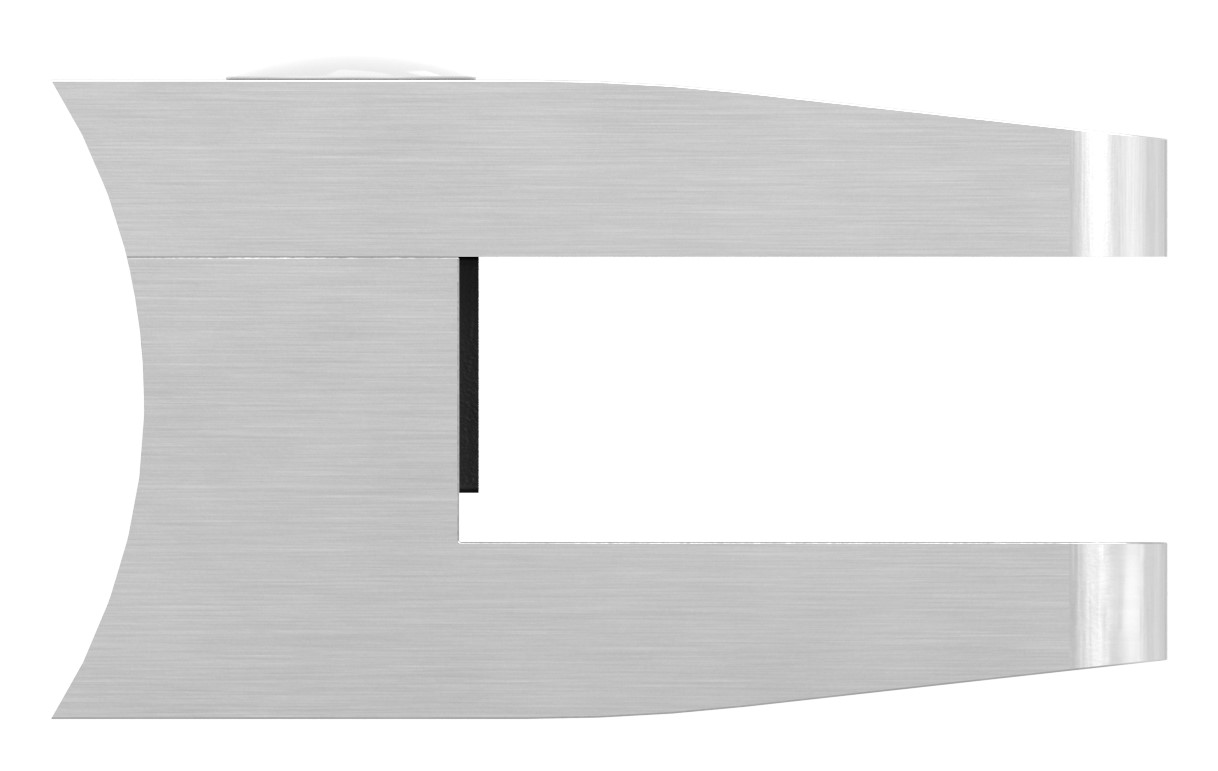 Glasklemme Mod. 14, Anschluss: 60,3mm, V4A