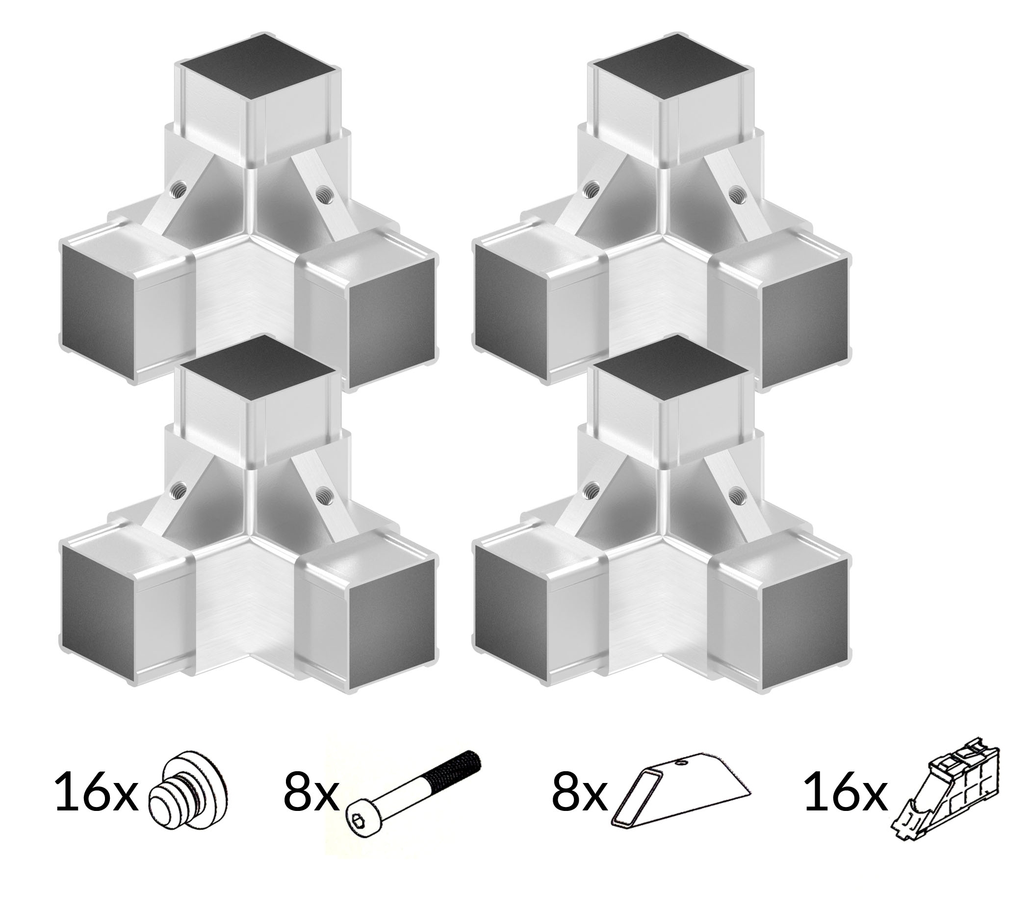 CORNECT®INOX Set 4