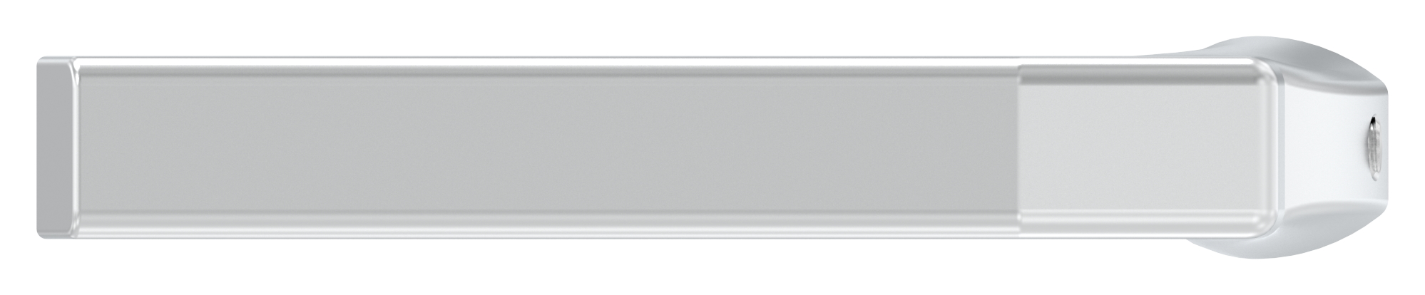 Türdrücker einzeln, Aluminium