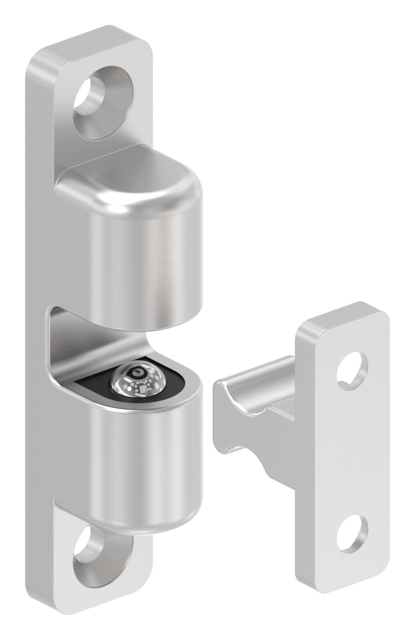 Kugelschnäpper mit Haltekraft 75N, V2A Kugelschnäpper mit Haltekraft 75N, V2A