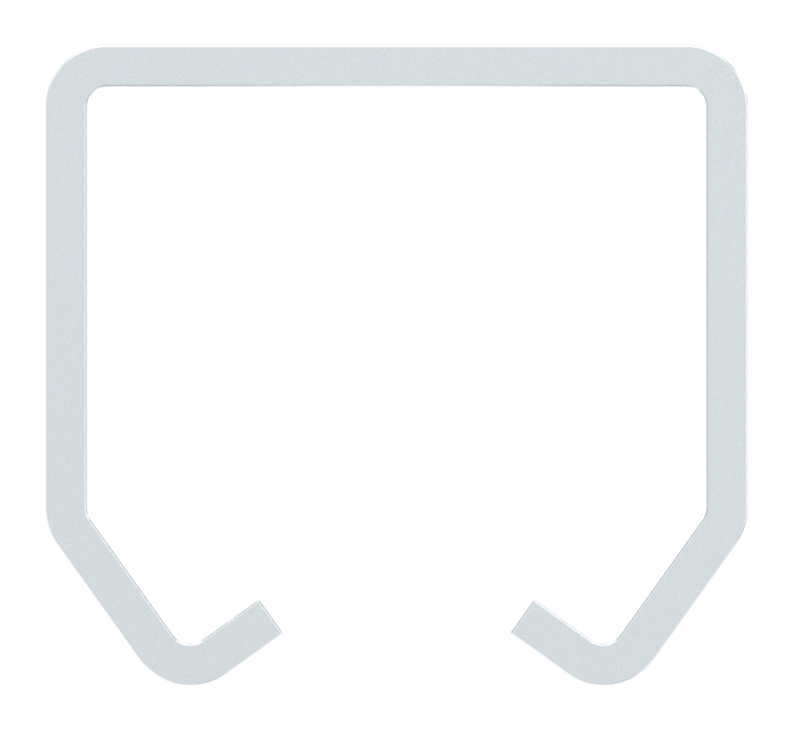 Laufschiene für Hängetore, klein, L: 6000mm