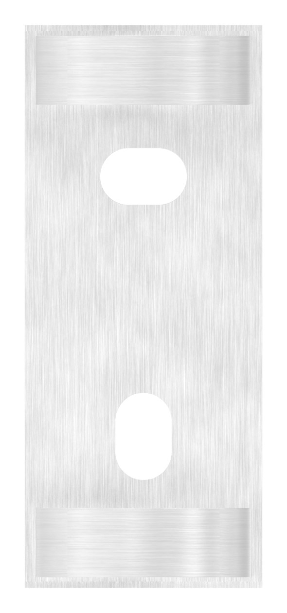 Wandbefestigung für Geländerpfosten 42,4mm, V2A