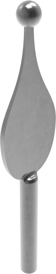 Zaunspitze Ansatz 12mm, Höhe 200mm