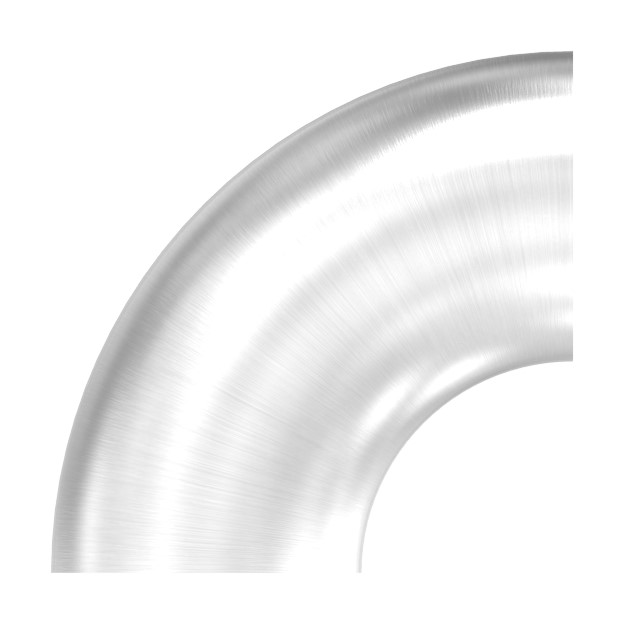 Schweißbogen 90°, 48,3x2,0mm, V2A