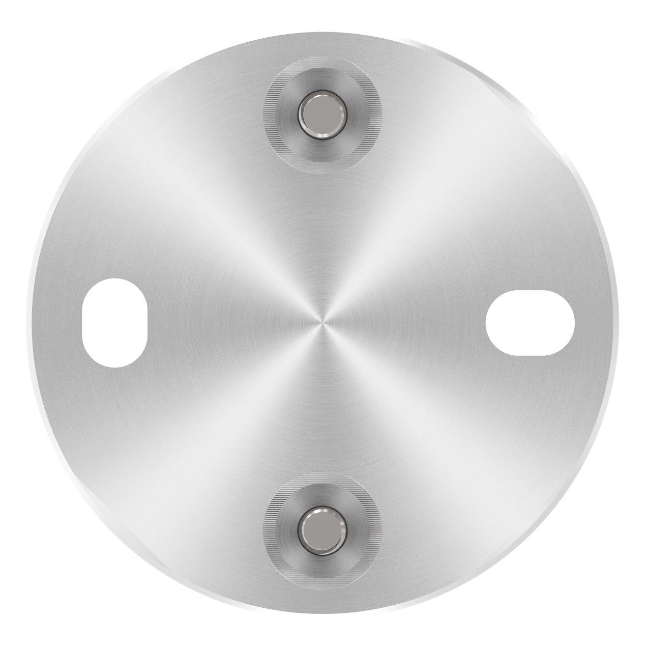 Wandbefestigung für Geländerpfosten 42,4mm, V4A