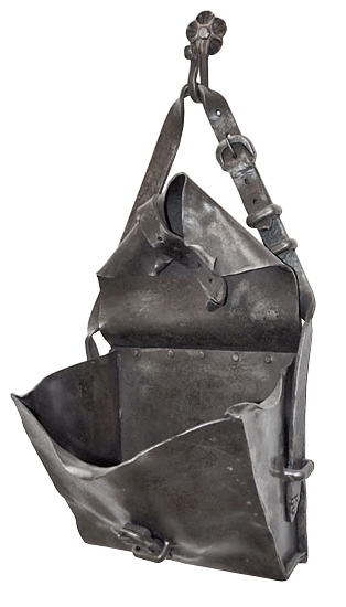Tasche schwer plastisch geschmiedet roh.