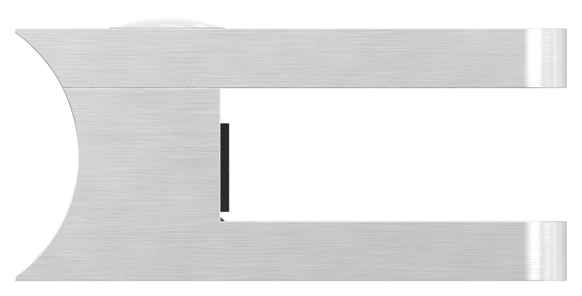 Glasklemme Mod. 36, Anschluss: 33,7mm, in V4A