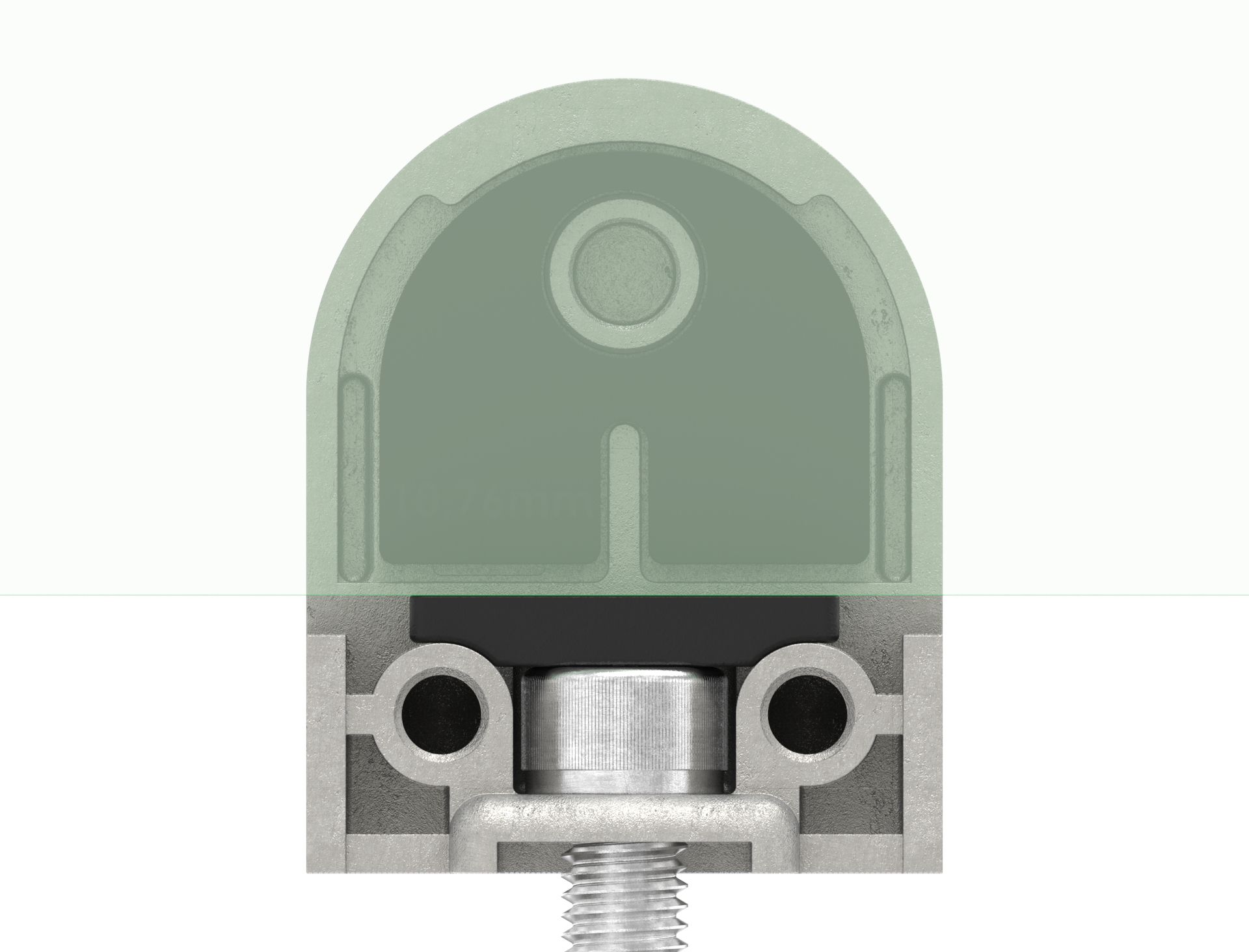 Unterlegummis (2 Stck.) für Glasklemmen Mod. 30 und 32