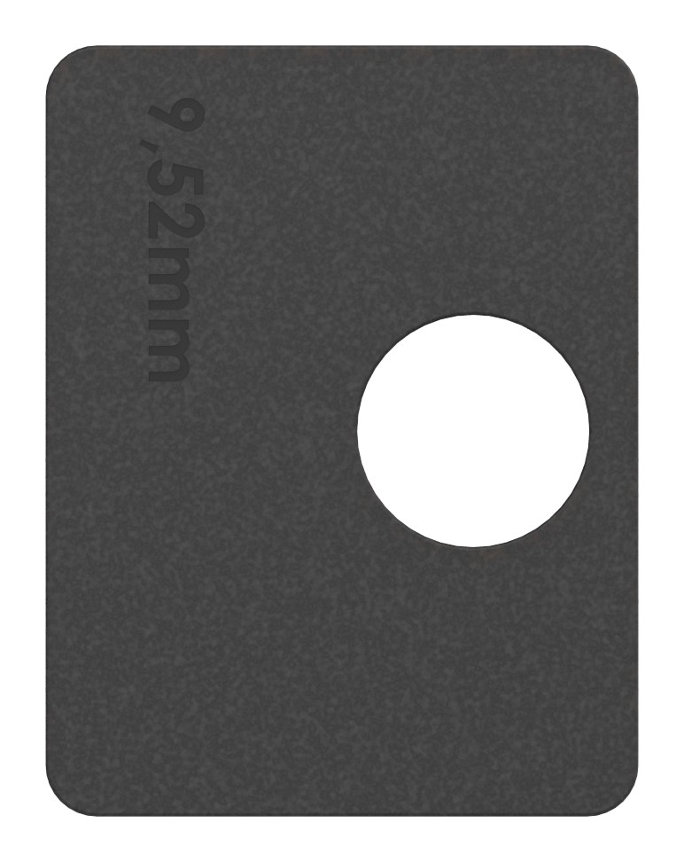 Gummi für Mod. 26, VSG-Glas 9,52mm