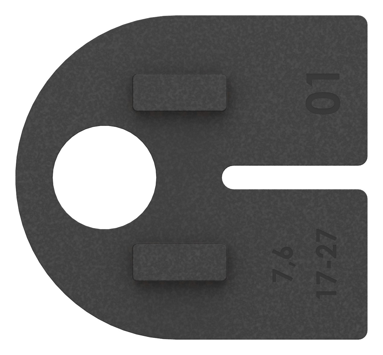 Gummi für Mod. 25, Blech 3mm