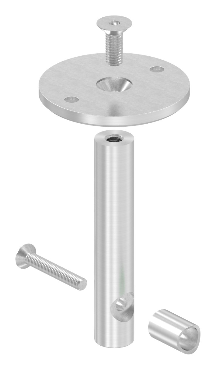 Deckenhalter für Laufschiene, V2A